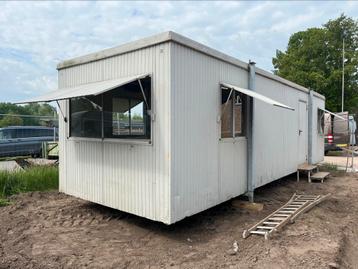 Schaftkeet uitvoerdersunit bouwkeet unit wc 10x3  beschikbaar voor biedingen