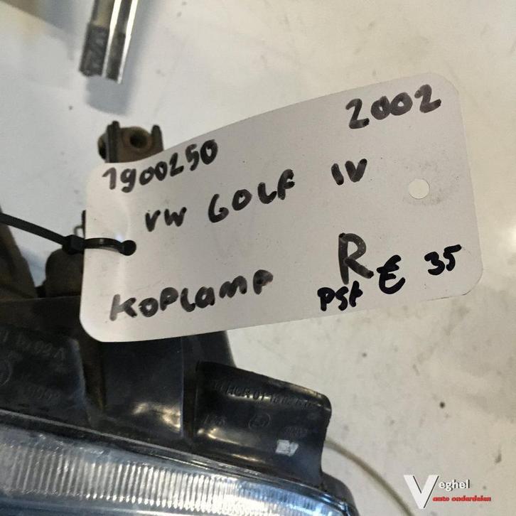Vw Golf 4 2002 Koplamp Links of  Rechts, Auto-onderdelen, Verlichting, Gebruikt, Ophalen of Verzenden