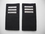2 epauletten, rangemblemen, schuifpassanten douane. Nieuw., Ophalen of Verzenden, Overige soorten, Nederland, Embleem of Badge