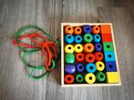 Houten rijg kralen, Kinderen en Baby's, Ophalen of Verzenden, Zo goed als nieuw, Jongen of Meisje