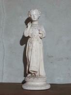 Oud Antiek Gipsen Beeld Kindje van Praag Heilig Hart, Antiek en Kunst, Antiek | Religie, Ophalen of Verzenden