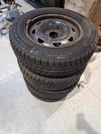 Winterbanden met velgen 195/65 R15 Michelin Alpin, Auto-onderdelen, Banden en Velgen, Ophalen, 15 inch, Velg(en), Winterbanden