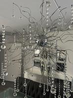 Kroonluchter/ hanglamp  met Swarovski stenen, Ophalen, Gebruikt, Metaal, 50 tot 75 cm
