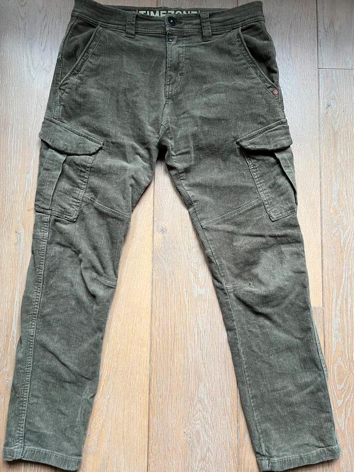 Ribbroek TIMEZONE W31 L32 Regular NiklasTZ Zgan in 4 kleuren, Kleding | Heren, Broeken en Pantalons, Zo goed als nieuw, Maat 48/50 (M)