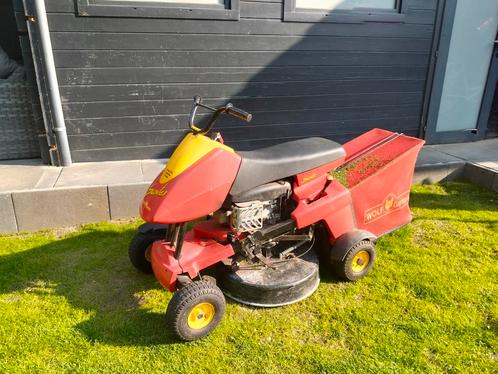 wolf Garten scooter jv4 zitmaaier Briggs & stratton, Tuin en Terras, Zitmaaiers, Gebruikt, 90 tot 120 cm, Elektrische starter