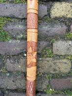 Handgesneden wandelstok Bieden vanaf €25, Ophalen of Verzenden, Zo goed als nieuw