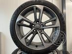 18 inch Audi A4 B9 Velgen Origineel TRAPEZ Continental 5x112, Banden en Velgen, Gebruikt, Ophalen of Verzenden