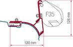 Fiamma ADAPTER F35 VW T5/T6 Multivan Transporter Kit c-rail, Fiamma, ?, Zo goed als nieuw, ?