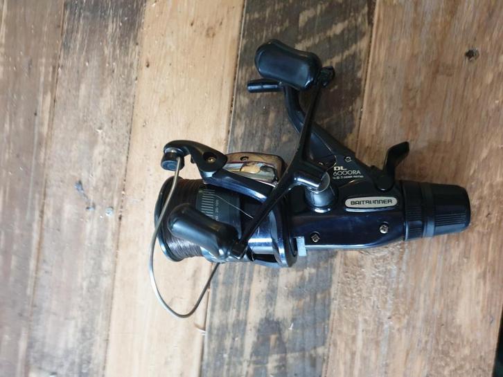 Shimano DL 6000 RA Baitrunner Molen, Watersport en Boten, Hengelsport | Karpervissen, Gebruikt, Molen, Ophalen of Verzenden
