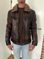 Leren jas Zara, Kleding | Heren, Jassen | Winter, Maat 52/54 (L), Bruin, Ophalen of Verzenden, Zara Man