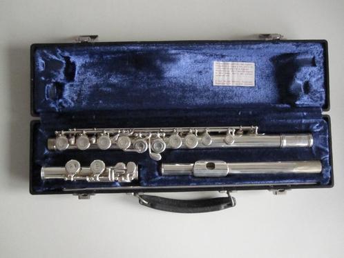 Dwarsfluit Emerson, Muziek en Instrumenten, Blaasinstrumenten | Dwarsfluiten en Piccolo's, Gebruikt, Dwarsfluit, Met koffer of tas