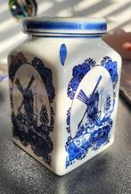 Delfts blauw Mosterdpotje uit de Zaanstreek, Ophalen of Verzenden