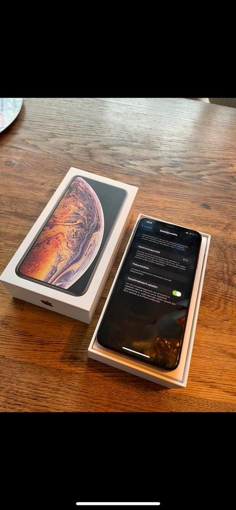 iPhone XS Max 256GB - Rose Goud, Telecommunicatie, Mobiele telefoons | Apple iPhone, Gebruikt, 256 GB, Zonder abonnement, Zonder simlock