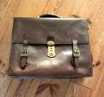 Leren aktetas Claudio Ferrici ZGAN, oa voor laptop, Ophalen of Verzenden, 15 inch, Zo goed als nieuw, Aktetas