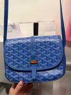 Goyard Belvedere PM, Blauw, Zo goed als nieuw, Leer, Ophalen