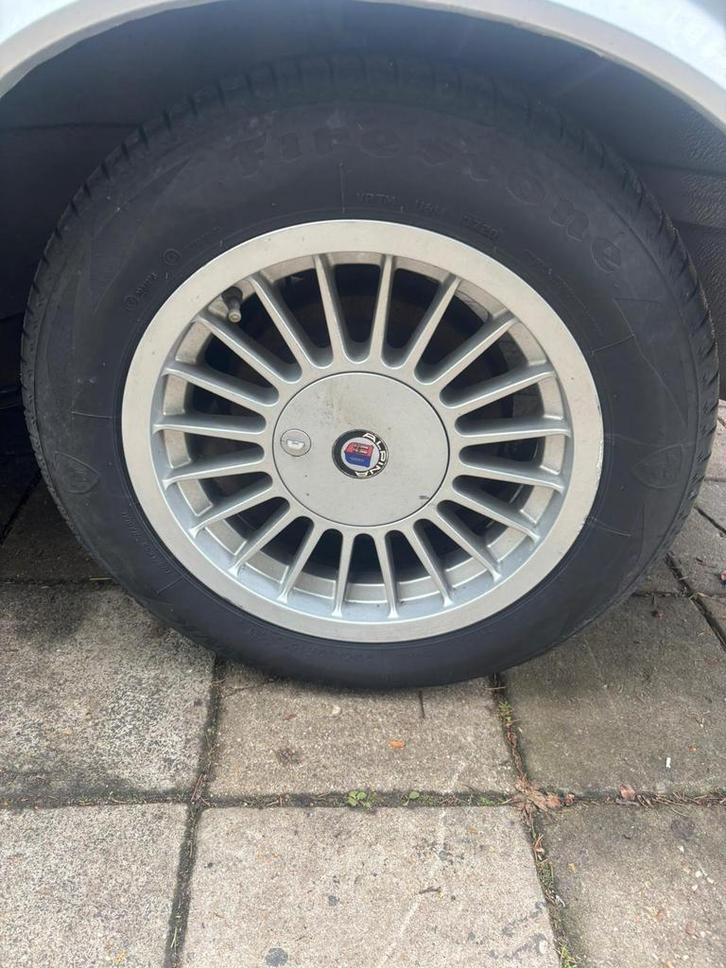 BMW Alpina velgen 15 inch E36,E46, Auto-onderdelen, Banden en Velgen, Velg(en), Zomerbanden, 15 inch, 205 mm, Personenwagen, Gebruikt
