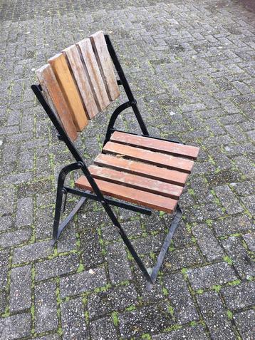 4 bistro stoeltjes, brocante, retro beschikbaar voor biedingen