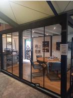 Glazen schuifwanden, diverse soorten, MOOI VOORDELIG!!, Tuin en Terras, Overkappingen, Ophalen of Verzenden, Nieuw, Veranda