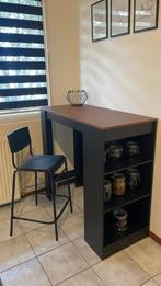 Bar met vakken en stoel, Huis en Inrichting, Barren, Ophalen, Zo goed als nieuw