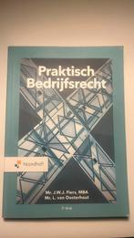 J.W.J. Fiers MBA - Praktisch Bedrijfsrecht, J.W.J. Fiers MBA; L. van Oosterhout, Sociale wetenschap, Ophalen of Verzenden, Zo goed als nieuw