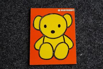 Houten puzzel Beertje van Dick Bruna beschikbaar voor biedingen