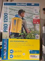 Gloria Pro 1200 Accu Rugspuit - Nieuw!, Ophalen of Verzenden