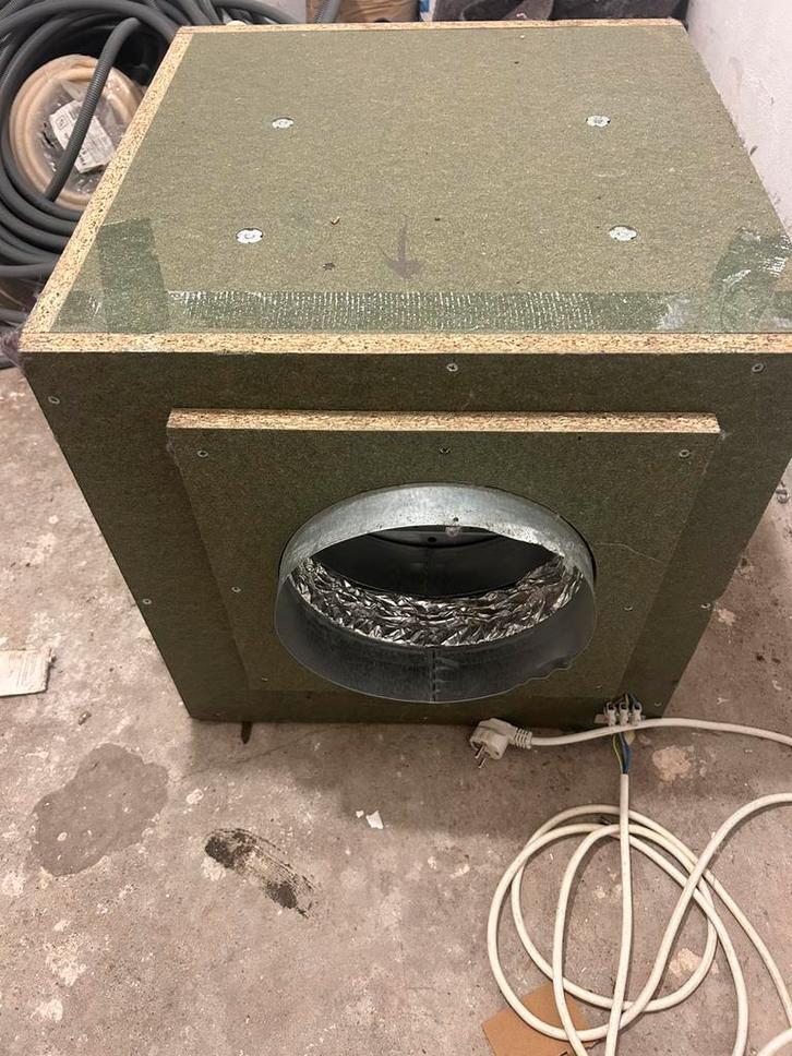 Airfan Softbox, Doe-het-zelf en Verbouw, Ventilatie en Afzuiging, Zo goed als nieuw, Afzuiger, Ophalen of Verzenden