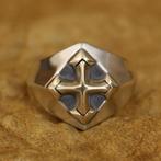Ring met kruis symbool - 925 Zilver, Heer, Nieuw, Prins Bernhardstraat 104, Zilver