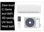 ️️❄️🔥AUX DeLuxe AIRCO VERWARMEN KOELEN WiFi 2,5/3,5/5/7kW, Witgoed en Apparatuur, Airco's, Verwarmen, Info@aux.com, Nieuw, 3 snelheden of meer