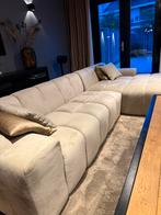 Beige hoekbank Richmond - Vandaag ophalen?, Ophalen, Hoekbank, Zo goed als nieuw, Stof