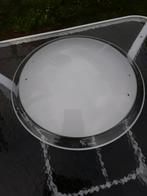 Plafondkap groot mondgeblazen glas, Huis en Inrichting, Lampen | Plafondlampen, Ophalen of Verzenden, Zo goed als nieuw, Glas
