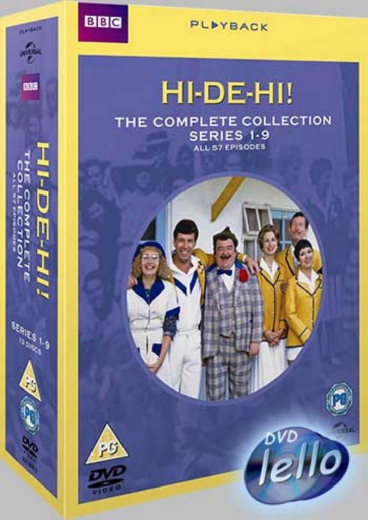 Hi-De-Hi! Complete Serie, Seizoen 1-9 (1980-88) UK Box nNLO, Cd's en Dvd's, Dvd's | Tv en Series, Nieuw in verpakking, Komedie