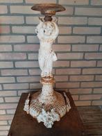 ANTIEK OUD  ......  GROOT  ...  FRANSE ... KANDELAAR  !!!, Ophalen, Koper of Brons