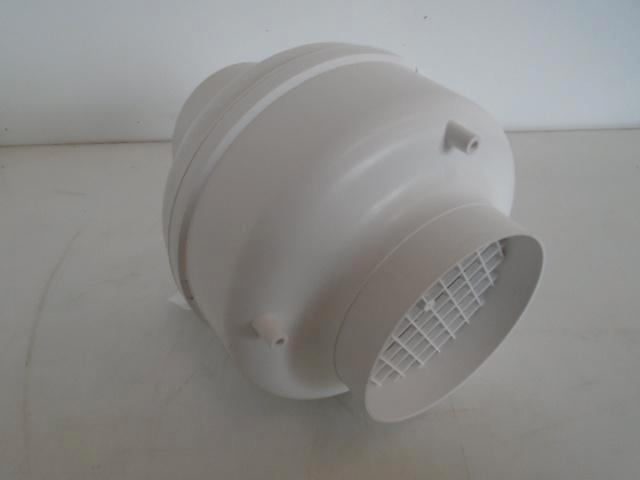 #08163 Buisventilator kunststof 230v 125 mm. Badkamer WC, Witgoed en Apparatuur, Ventilatoren, Nieuw, Plafondventilator, Ophalen of Verzenden