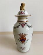 Dekselvaasje Vaasje Pot Dekselpot rond 1920 20 cm, Ophalen