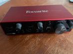 Focusrite Scarlett 2i2 (3rd Gen) - Zo goed als nieuw!, Ophalen of Verzenden, Zo goed als nieuw, Studiomicrofoon