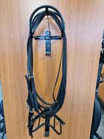 Tweespan Leidsel Arden Biothane Paard Full Zwart, Ophalen of Verzenden, Gebruikt, Overige soorten