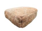 Handgeknoopte Marokkaanse poef wol vintage  Berber 55x55cm, Huis en Inrichting, Stoffering | Tapijten en Kleden, 50 tot 100 cm