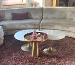 Salontafels light & living rond 76cm en 61cm  (wit), Huis en Inrichting, Tafels | Salontafels, Ophalen, 50 tot 100 cm, Rond, 50 tot 100 cm