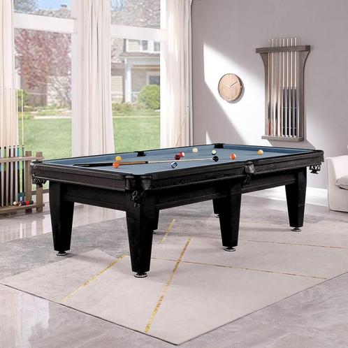 Lexor X-treme II Black Wood-Steel, Sport en Fitness, Biljarten en Poolen, Nieuw, Pooltafel, Verzenden