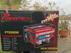 Nieuwe aggregaten Powertech PT8500W, Doe-het-zelf en Verbouw, Aggregaten, Ophalen, B, Benzine, Nieuw
