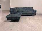 ZGAN Prachtige Hoekbank Blauw/ Groen GRATIS BEZORGING, Huis en Inrichting, Banken | Bankstellen, Ophalen, Hoekbank, Zo goed als nieuw
