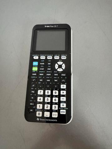 TI-84 Plus CE-T Grafische Rekenmachine beschikbaar voor biedingen