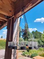 kroonluchter met waxinelichtjes, Ophalen, Gebruikt