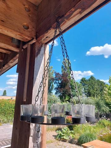 kroonluchter met waxinelichtjes beschikbaar voor biedingen