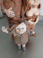 Elven familie blik/ handmade, Ophalen of Verzenden, Gebruikt