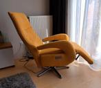 Luxe leren elektrische relax stoel/relaxfauteuil. Als nieuw!, Ophalen, Zo goed als nieuw, Leer