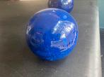 Bal aardewerk konings blauw hoogglans 18 cm, Antiek en Kunst, Ophalen