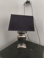 Tafellamp, Huis en Inrichting, Lampen | Tafellampen, Ophalen, Overige materialen, Gebruikt, Zwart, rechthoekig
