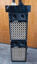 JVC AX-70 200W versterker met 2x250W LEM LPP95 luidsprekers, Ophalen, Gebruikt, Audio